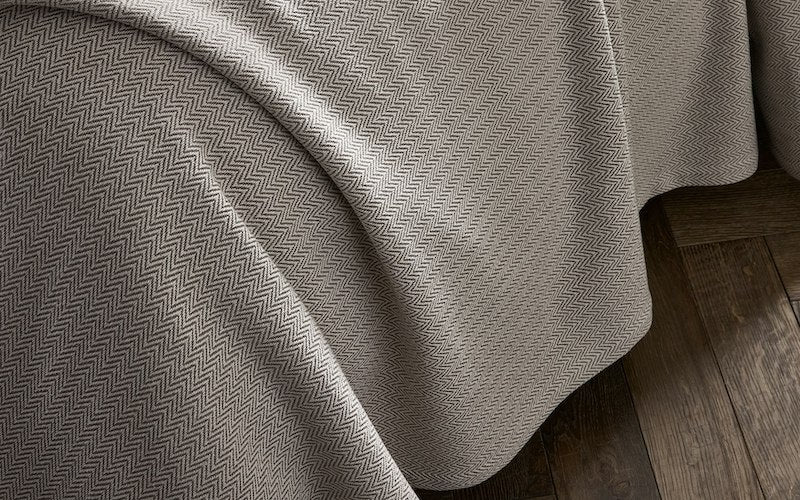 Matouk Avalon Blanket Platinum