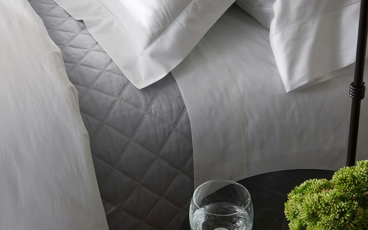 Matouk Bergamo Hemstitch White