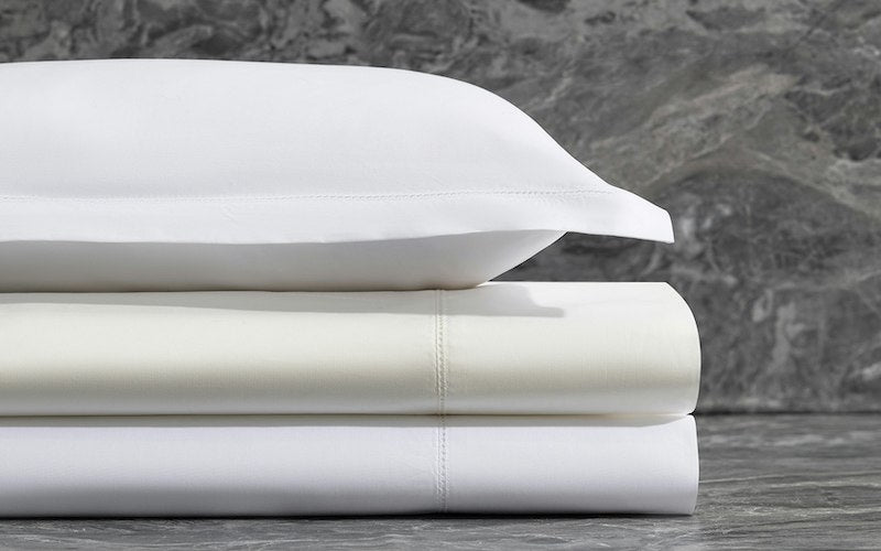Matouk Bergamo Hemstitch White