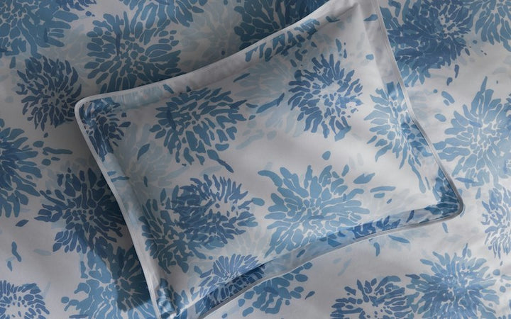 Matouk Chrysanthemum Blue