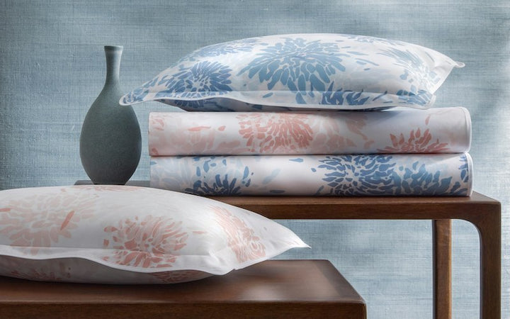Matouk Chrysanthemum Blue
