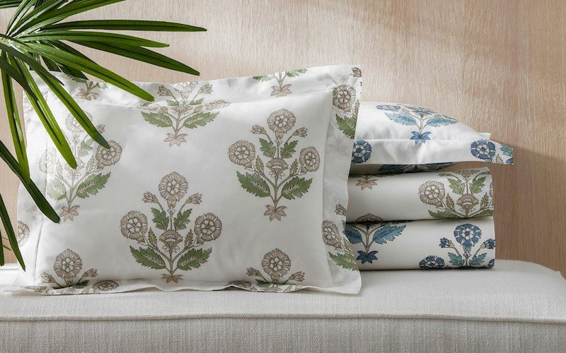 Matouk Schumacher Dalila in Mineral Blue