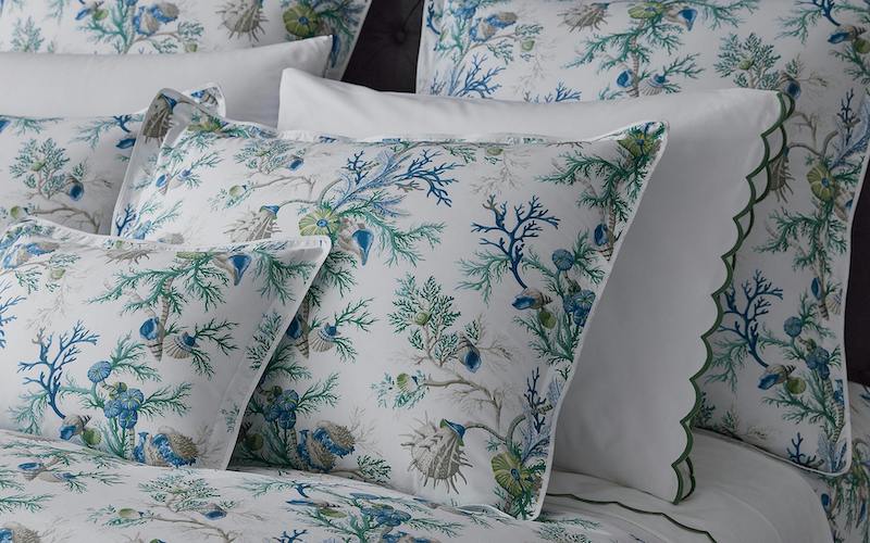 Matouk Dakota Bedding Steel Blue
