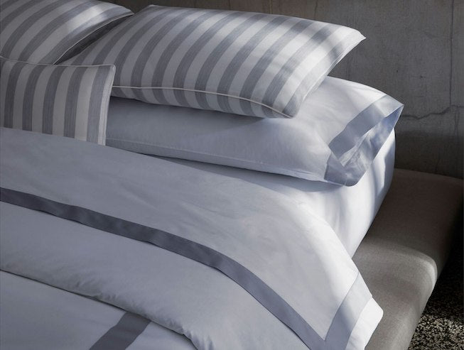 Matouk Lana Silver Stripe