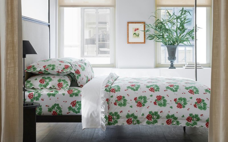 Matouk Geranium Scarlet