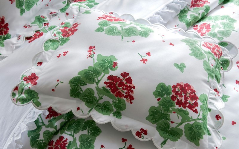 Matouk Geranium Scarlet