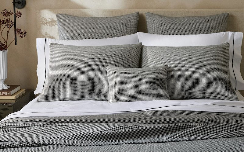 Matouk Jackson Coverlet in Black