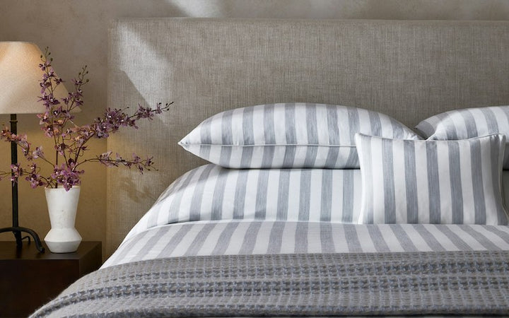 Matouk Lana Silver Stripe