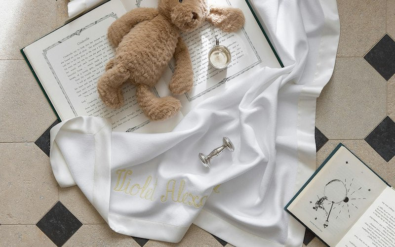 Matouk Dream Modal Little Blanket Blush