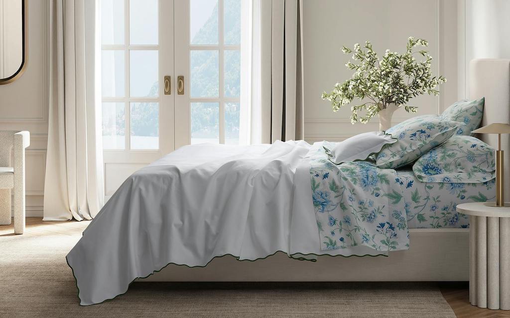 Matouk Camilla Pique Palm – The Linen Gallery