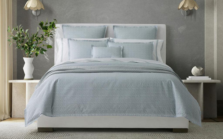 Matouk Schumacher Catarina Hazy Blue