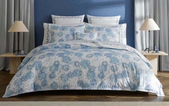 Matouk Chrysanthemum Blue