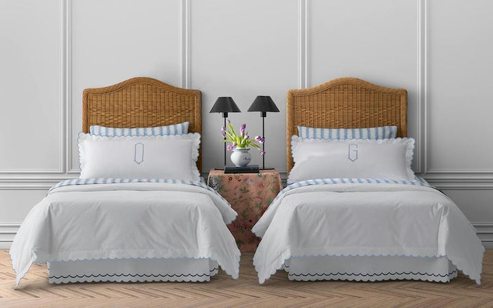 Matouk Dakota Bedding Red