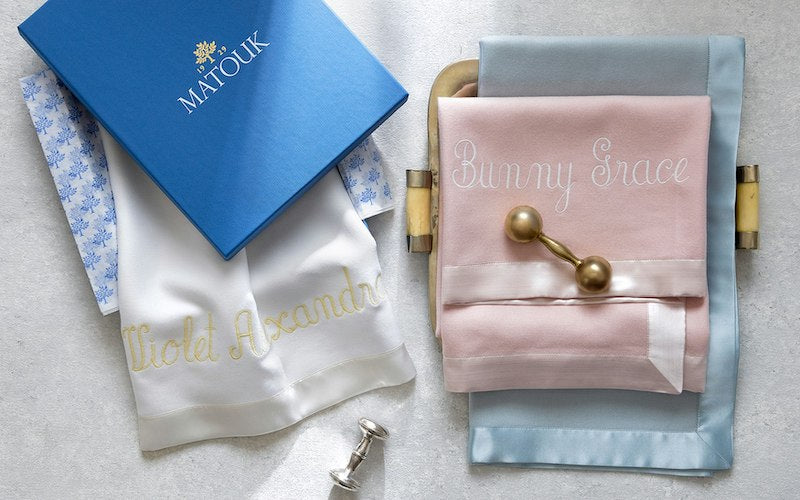 Matouk Dream Modal Little Blanket White
