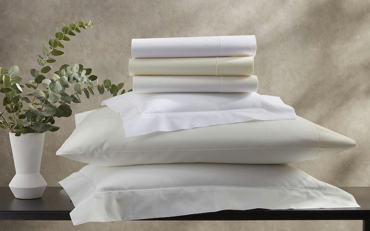 Matouk Luca Hemstitch White
