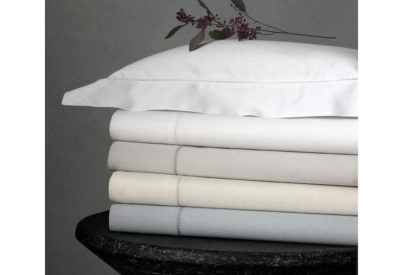 Matouk Nocturne Hemstitch White