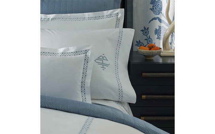 Matouk Schumacher Prado Hazy Blue