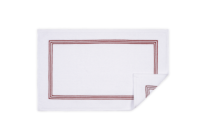 Matouk Bel Tempo Towels Red