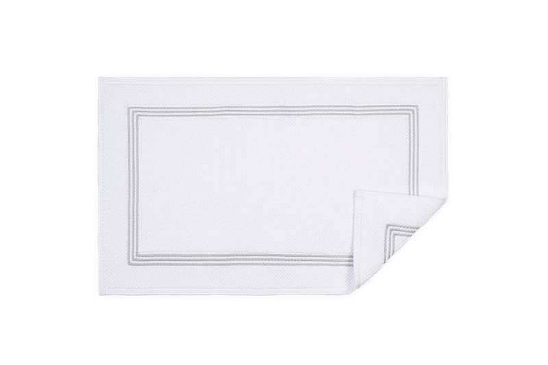 Matouk Bel Tempo Towels Silver