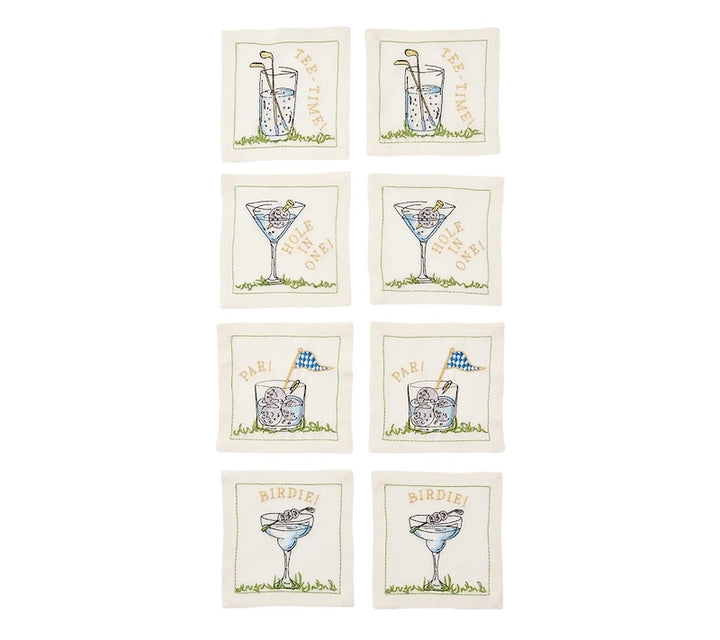 Tee Time Cocktail Napkins