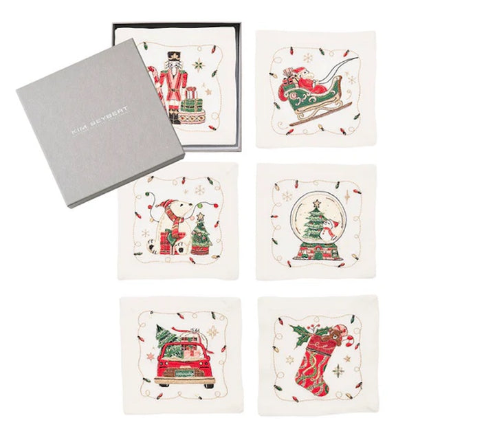 Holly Jolly Cocktail Napkins