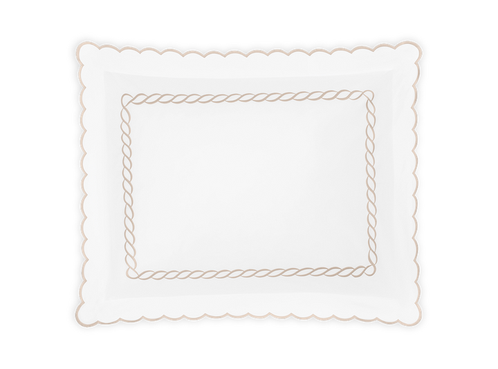 Matouk Classic Chain Scallop Dune