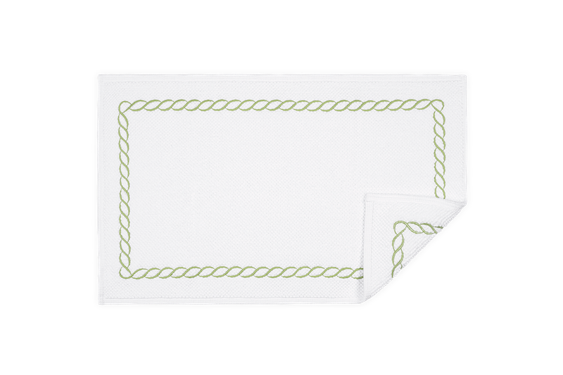 Matouk Classic Chain Spring Green