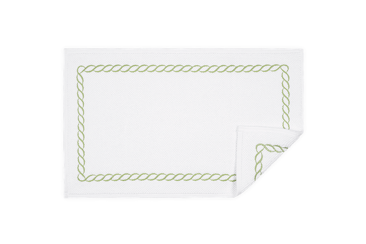 Matouk Classic Chain Spring Green