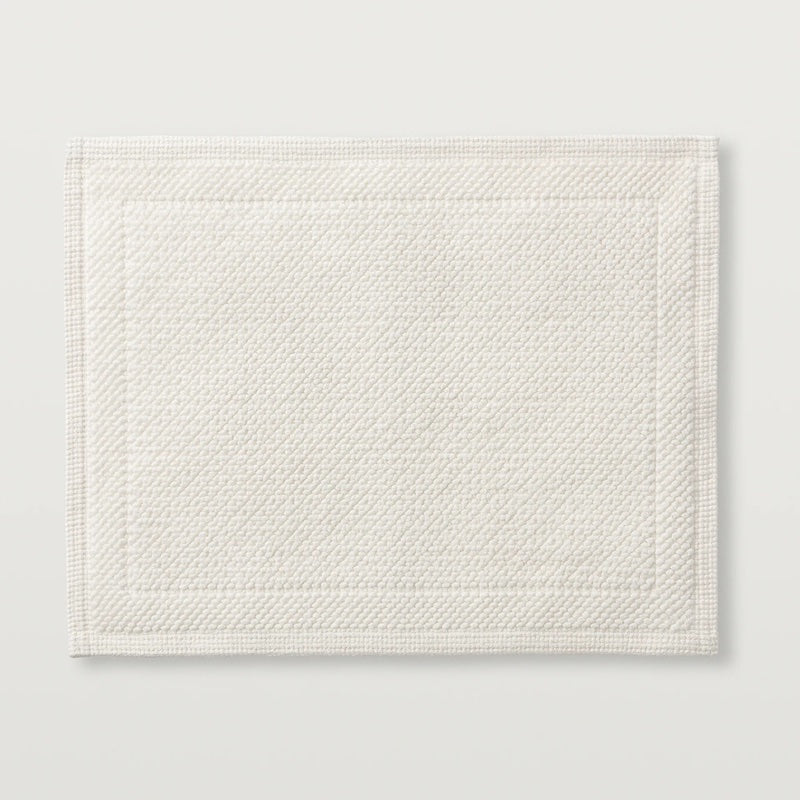 Cosima Bath Rug Ivory