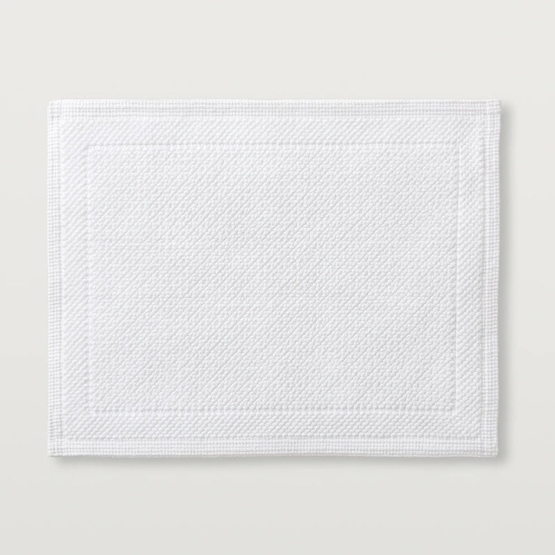 Cosima Bath Rug White