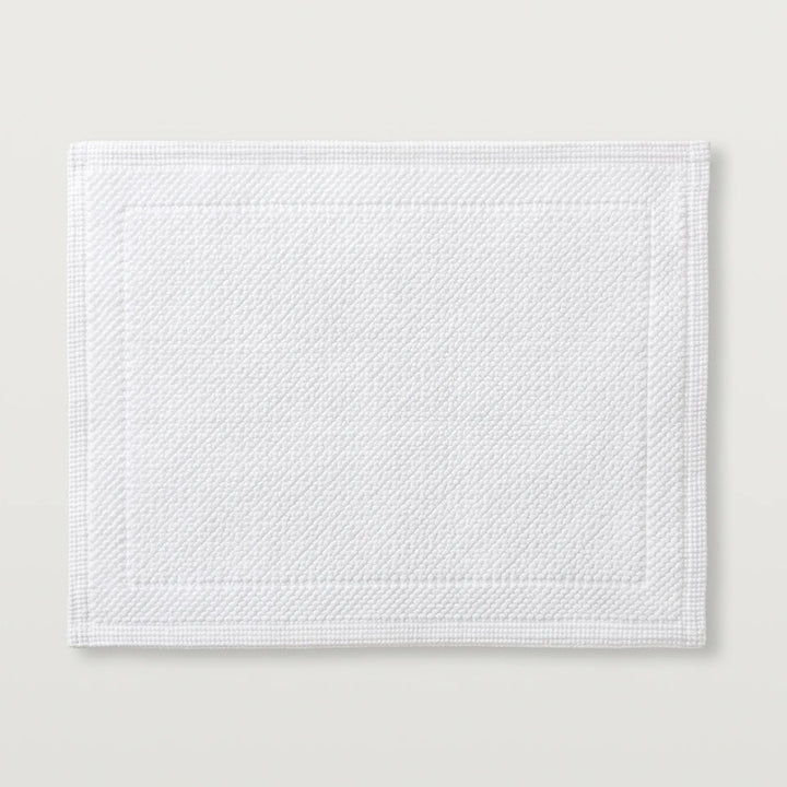 Cosima Bath Rug White
