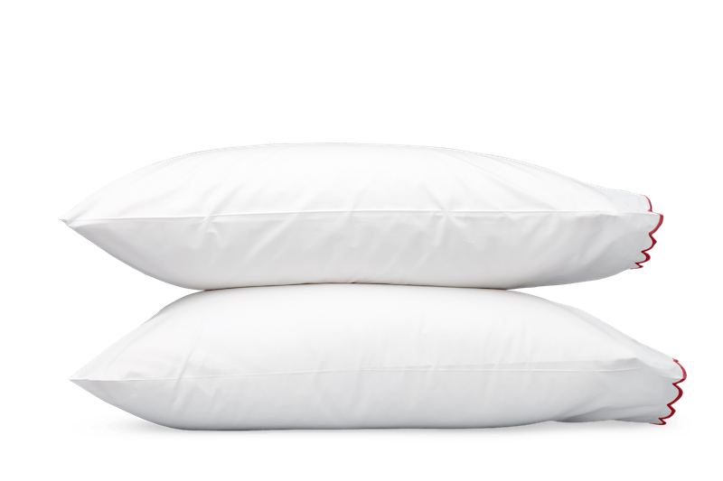 Matouk Dakota Bedding Red