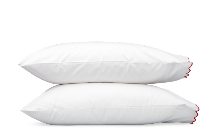 Matouk Dakota Bedding Red