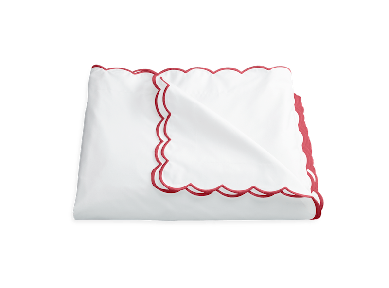 Matouk Dakota Bedding Red