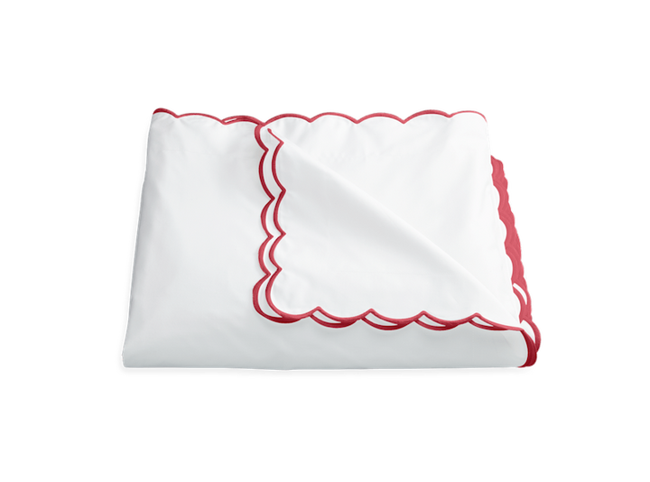 Matouk Dakota Bedding Red