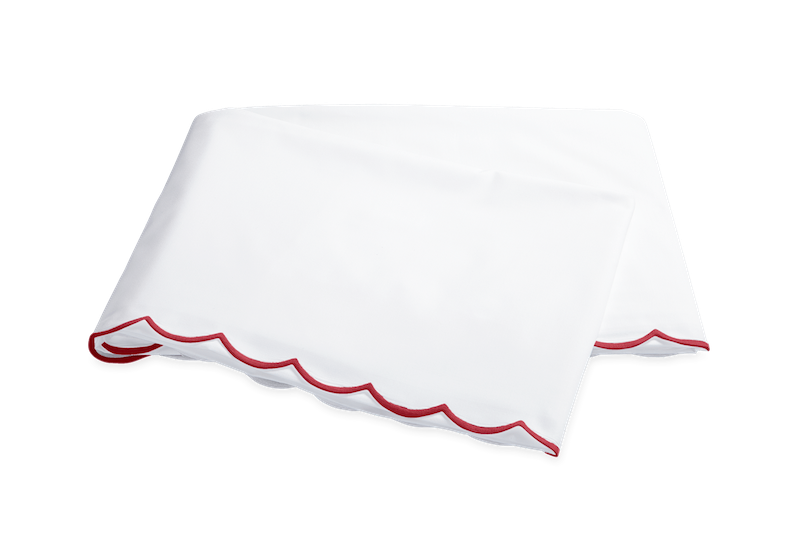 Matouk Dakota Bedding Red