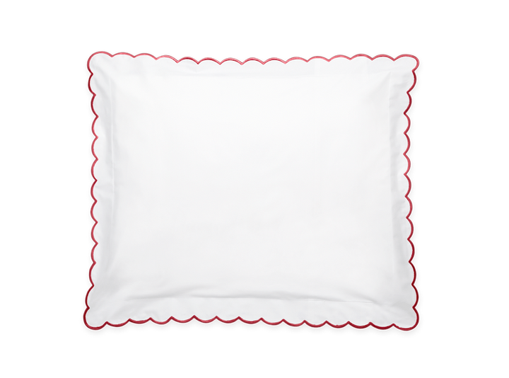 Matouk Dakota Bedding Red