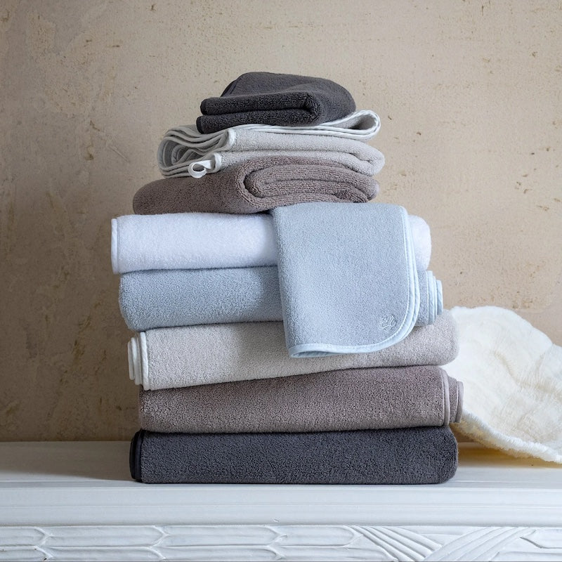 Delfine Bath Towels Charcoal