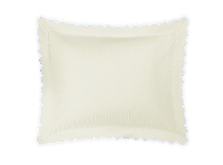 Matouk Diamond Pique Ivory