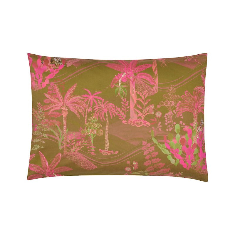 Oasis Mustard and Pink