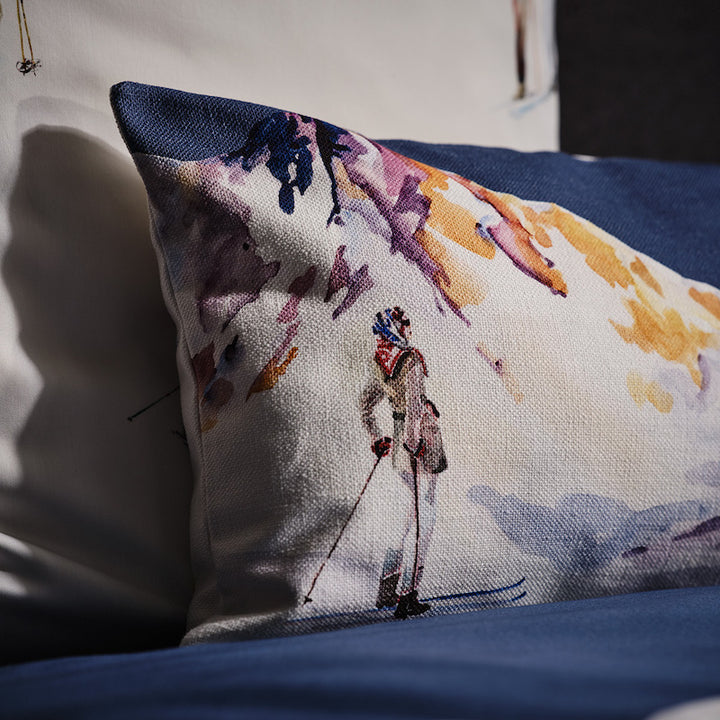 Ski Decorative Pillow Cover