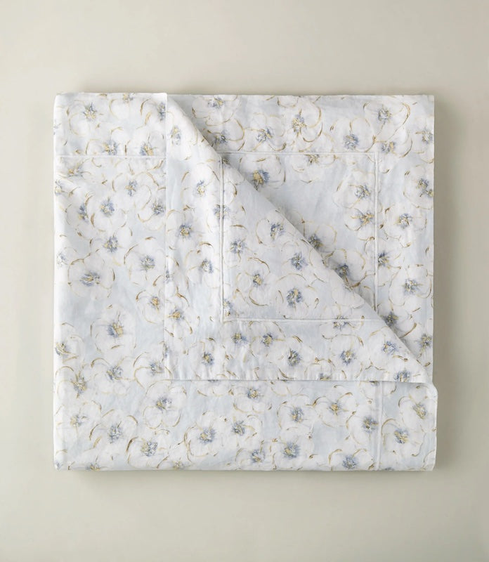 Ella Linen Duvet Set Sky