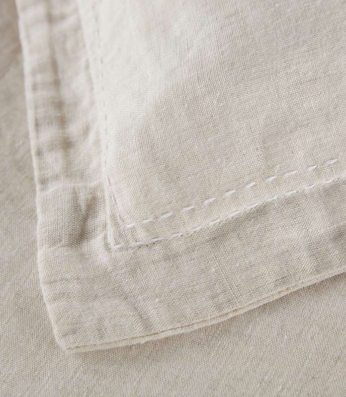 European Washed Linen Natural