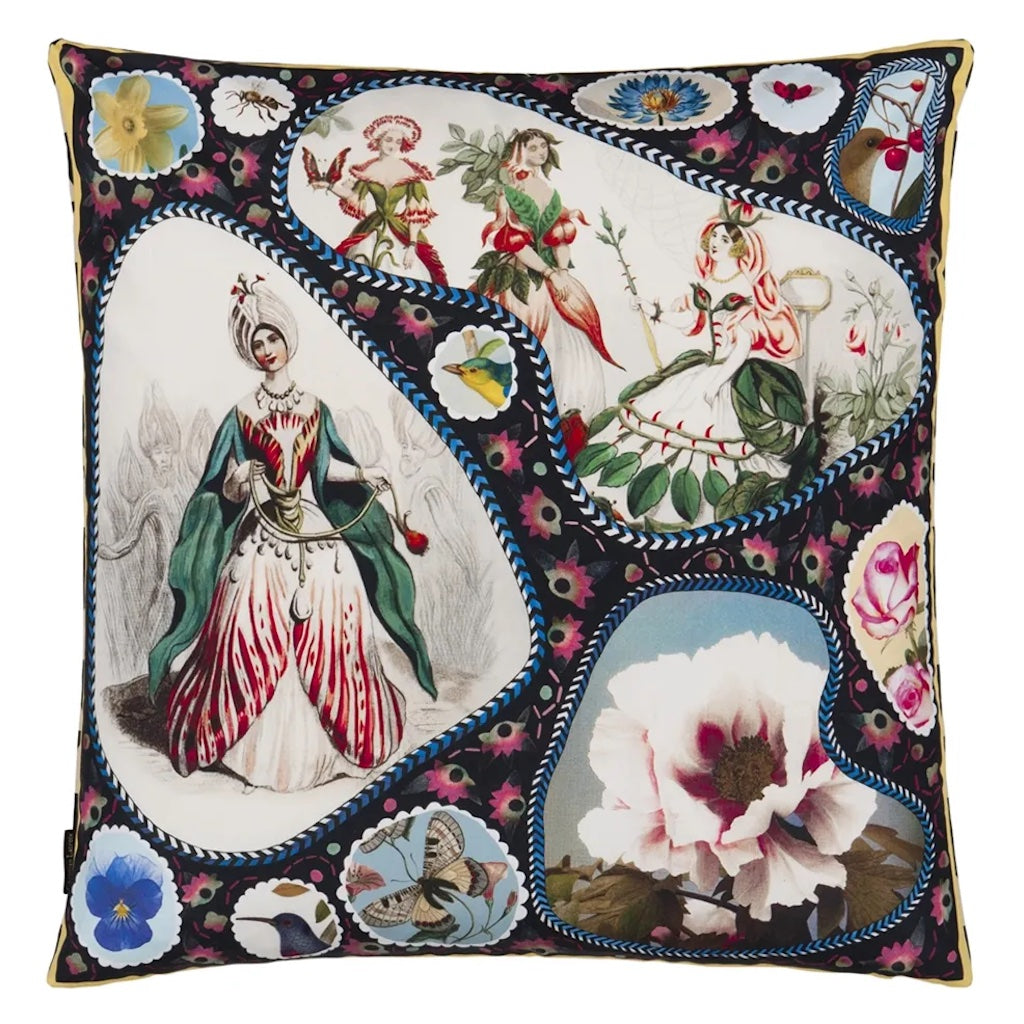 Le Jardin Feerique Retired Pillow