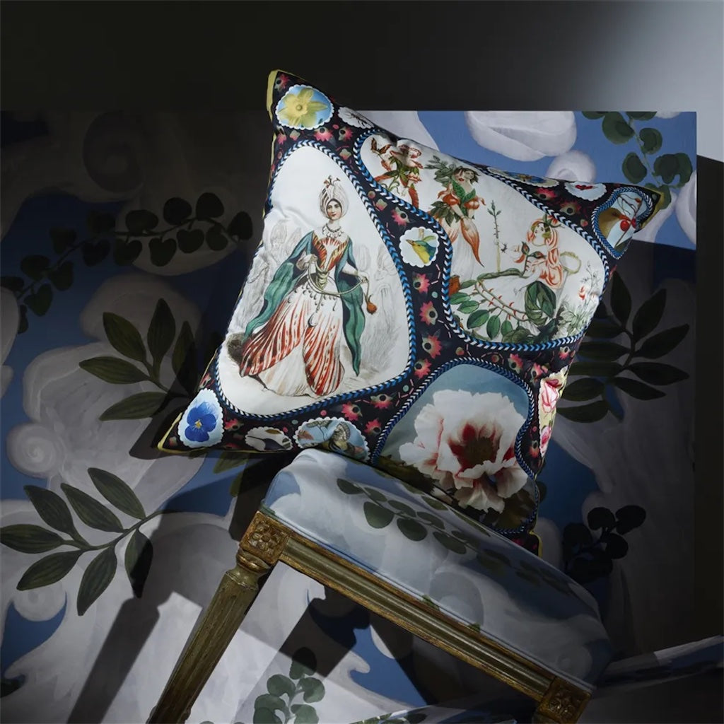 Le Jardin Feerique Retired Pillow