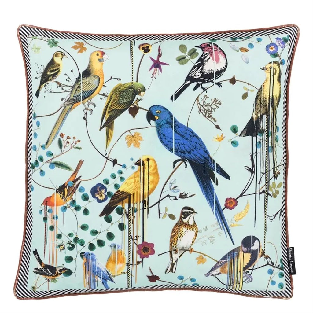 Birds Sinfonia Crepuscule Pillow
