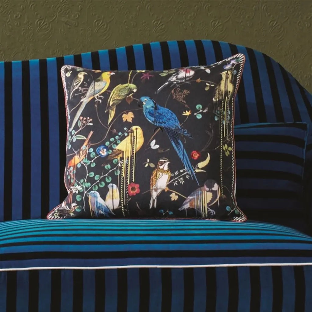 Birds Sinfonia Crepuscule Pillow