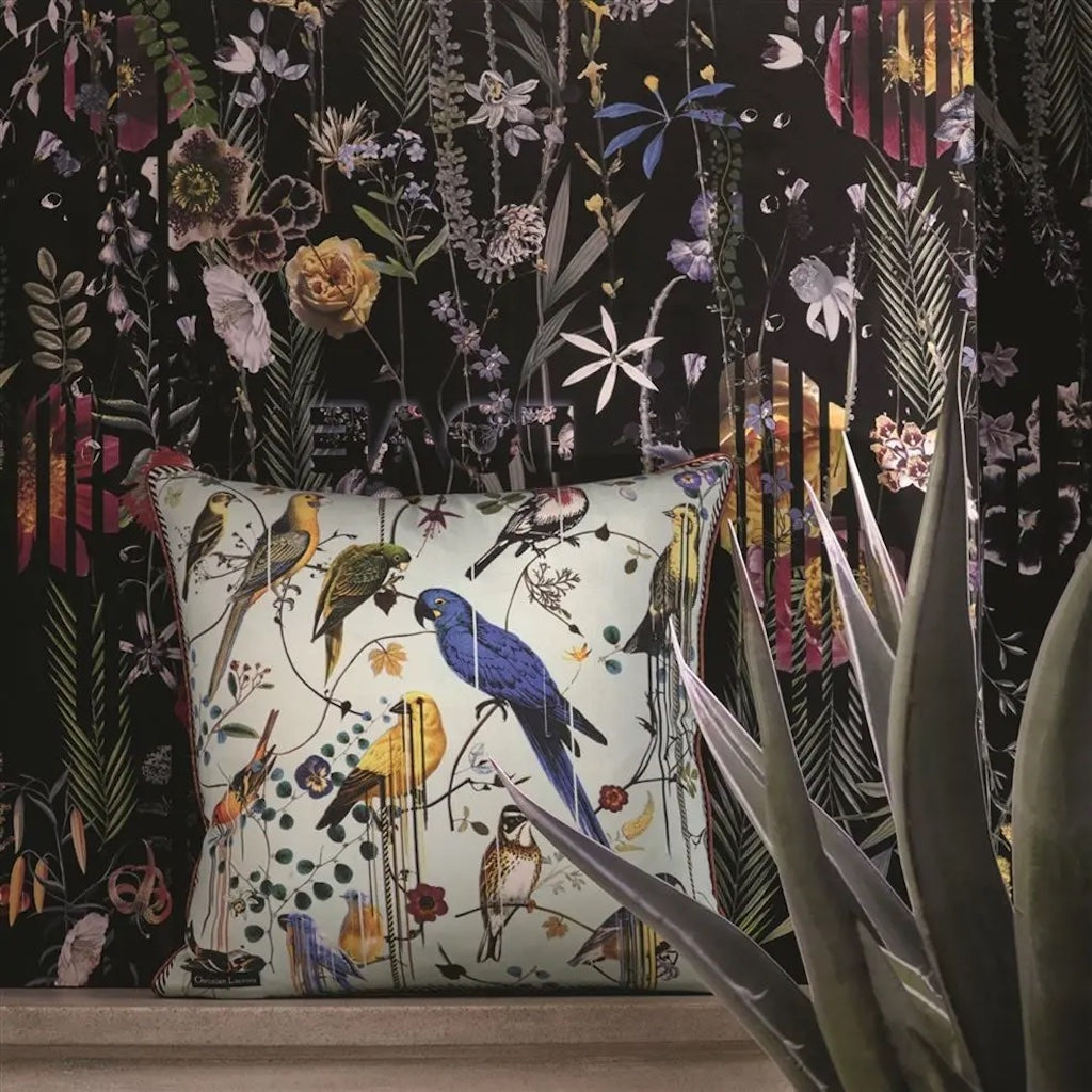 Birds Sinfonia Crepuscule Pillow
