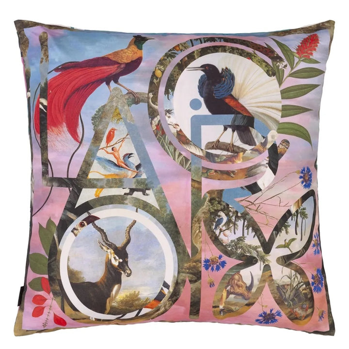 Lacroix Paradise Flamingo Pillow