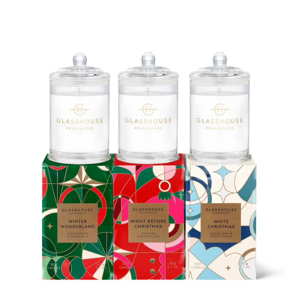 Christmas Trio Candles 2024